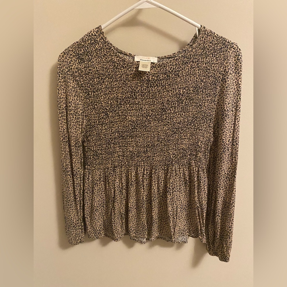 Printed Blouse Size Small